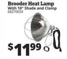 Rural King Brooder heat lamp offer