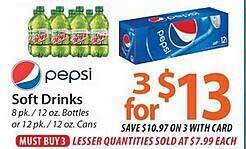 ACME Pepsi soft drinks offer