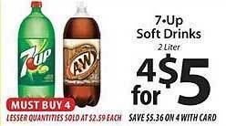 ACME 7-up soft drinks offer
