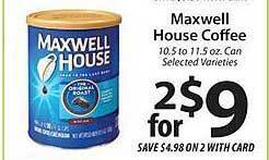 ACME Maxwell house coffee offer