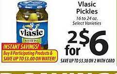 ACME Vlasic pickles offer