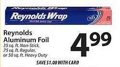 ACME Reynolds aluminum foil offer