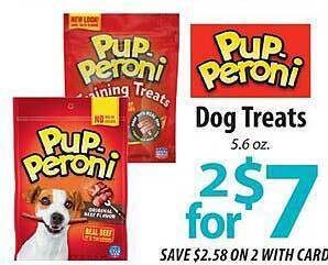 ACME Pup peroni dog treats offer