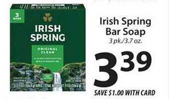 ACME Irish spring bar soap offer