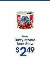 Price Rite Dinty moore beef stew offer