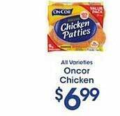 Price Rite Oncor chicken offer
