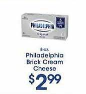 Price Rite Philadelphia brick cream cheese offer