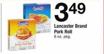 ACME Lancaster brand pork roll offer