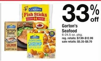 ACME Gorton's seafood offer
