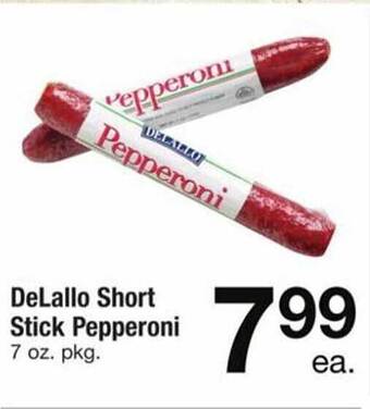 ACME Delallo short stick pepperoni offer