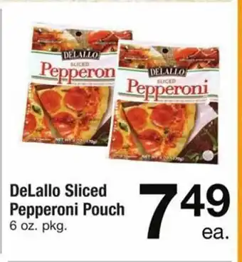 ACME Delallo sliced pepperoni pouch offer