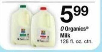 ACME O organics milk offer