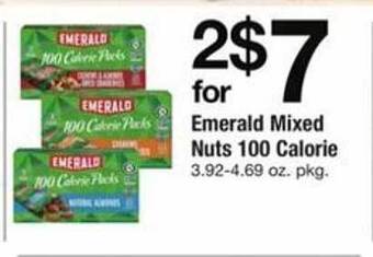 ACME Emerald mixed nuts 100 calorie offer