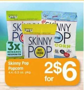 ACME Skinny pop popcorn offer