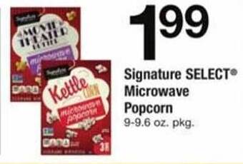 ACME Signature select microwave popcorn offer