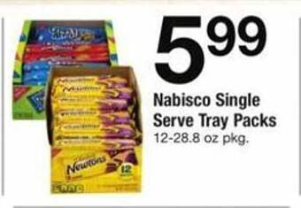 ACME Nabisco single serve tray packs offer