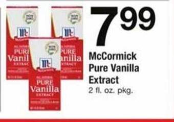ACME Mccormick pure vanilla extract offer
