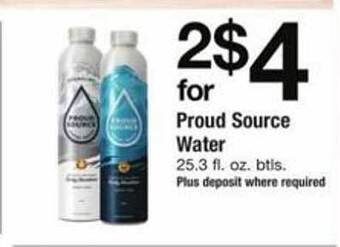 ACME Proud source water offer