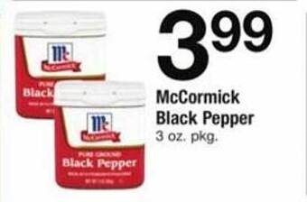 ACME Mccormick black pepper offer