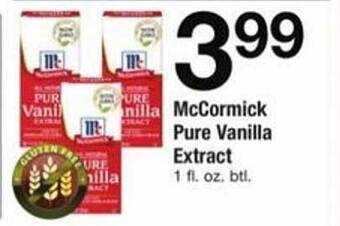 ACME Mccormick pure vanilla extract offer