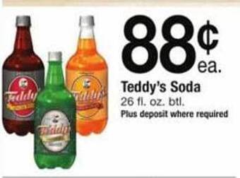 ACME Teddy's soda offer