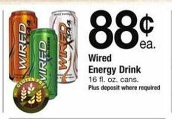 ACME Wired energy drink offer