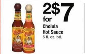 ACME Cholula hot sauce offer