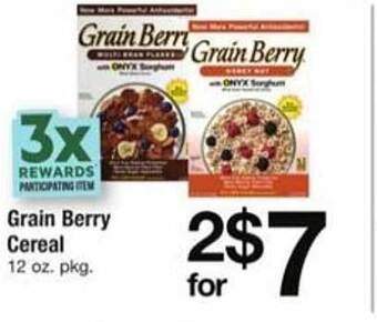 ACME Grain berry cereal offer