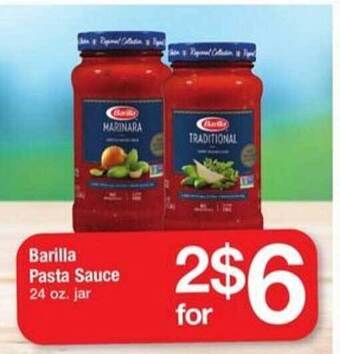 ACME Barilla pasta sauce offer