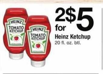 ACME Heinz ketchup offer