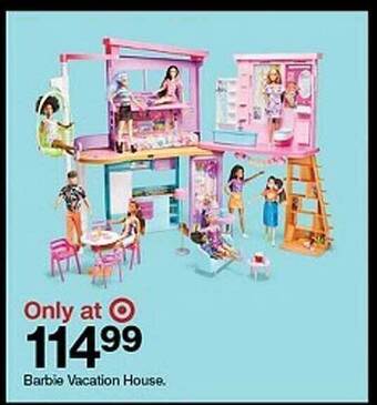 Target Barbie vacation house offer