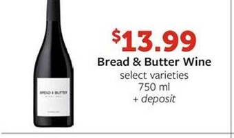 Fareway Bread & butter wine offer