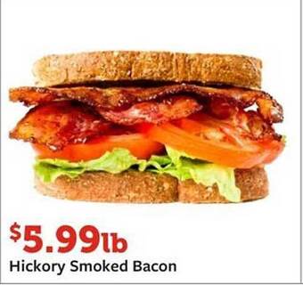 Fareway Hickory smoked bacon offer