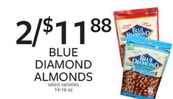 Fareway Blue diamond almonds offer