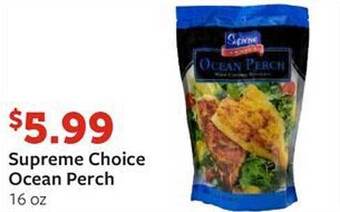 Fareway Supreme choice ocean perch offer