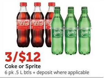 Fareway Coke or sprite offer