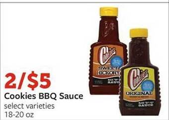 Fareway Cookies bbq sauce offer