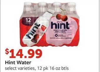 Fareway Hint water offer