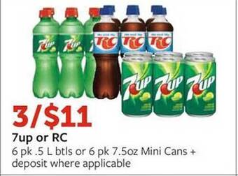 Fareway 7up or rc offer