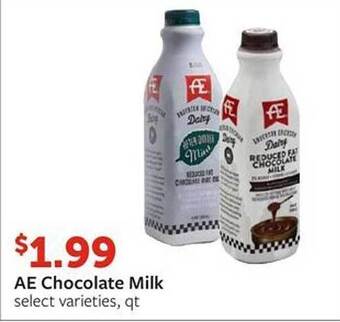 Fareway Ae chocolate milk offer
