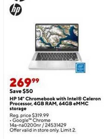 Staples Hp 14 offer