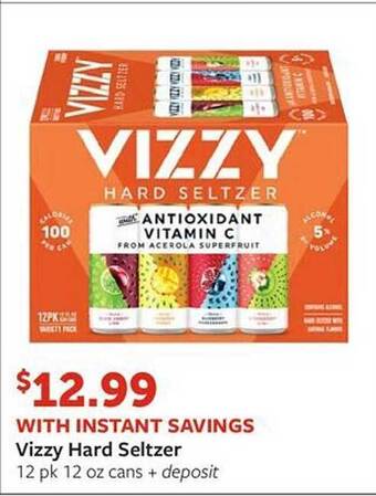 Fareway Vizzy hard seltzer offer