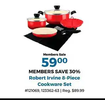 Camping World Robert irvine 8-piece cookware set offer