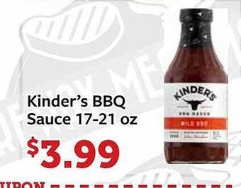 Fareway Kinder's bbq sauce offer