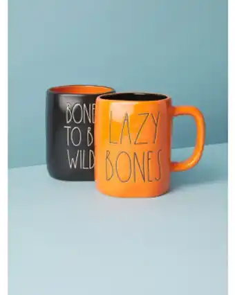 Home Goods 2pk halloween bones mugs offer