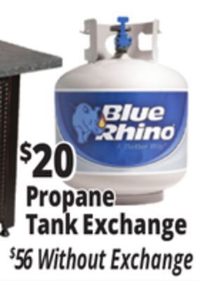 Ocean State Job Lot Propane tank exchange offer