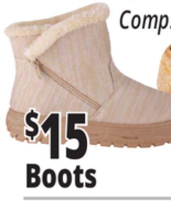 Ocean State Job Lot Harmony balance boots offer