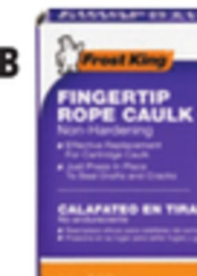 Ocean State Job Lot Gray caulk rope offer