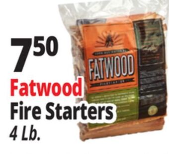 Ocean State Job Lot Fatwood firestarter offer