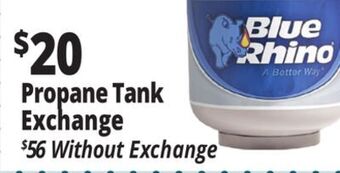Ocean State Job Lot Blue rhino propane tank exchange offer